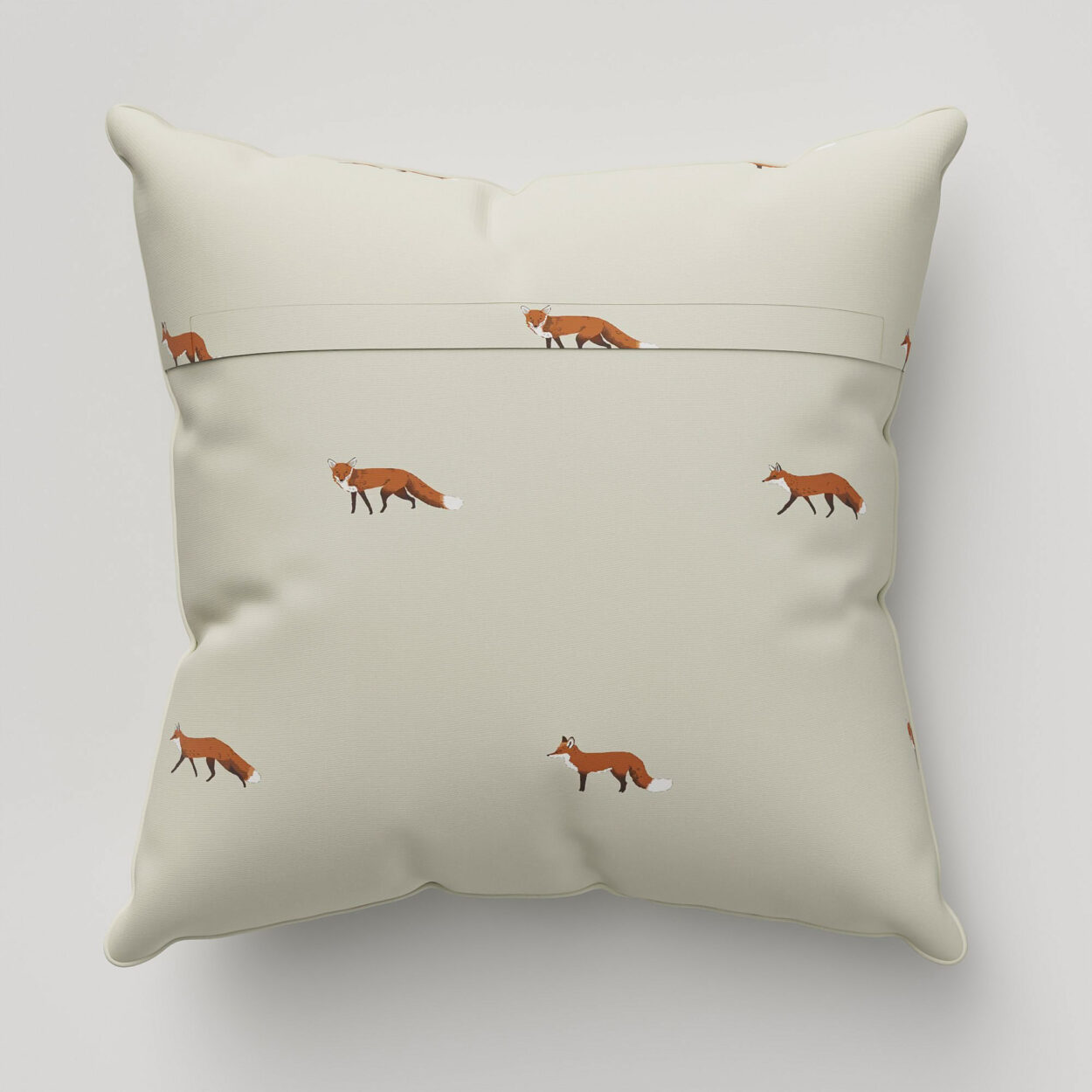 Sophie Allport Foxes Soft Linen Cushion - Image 4