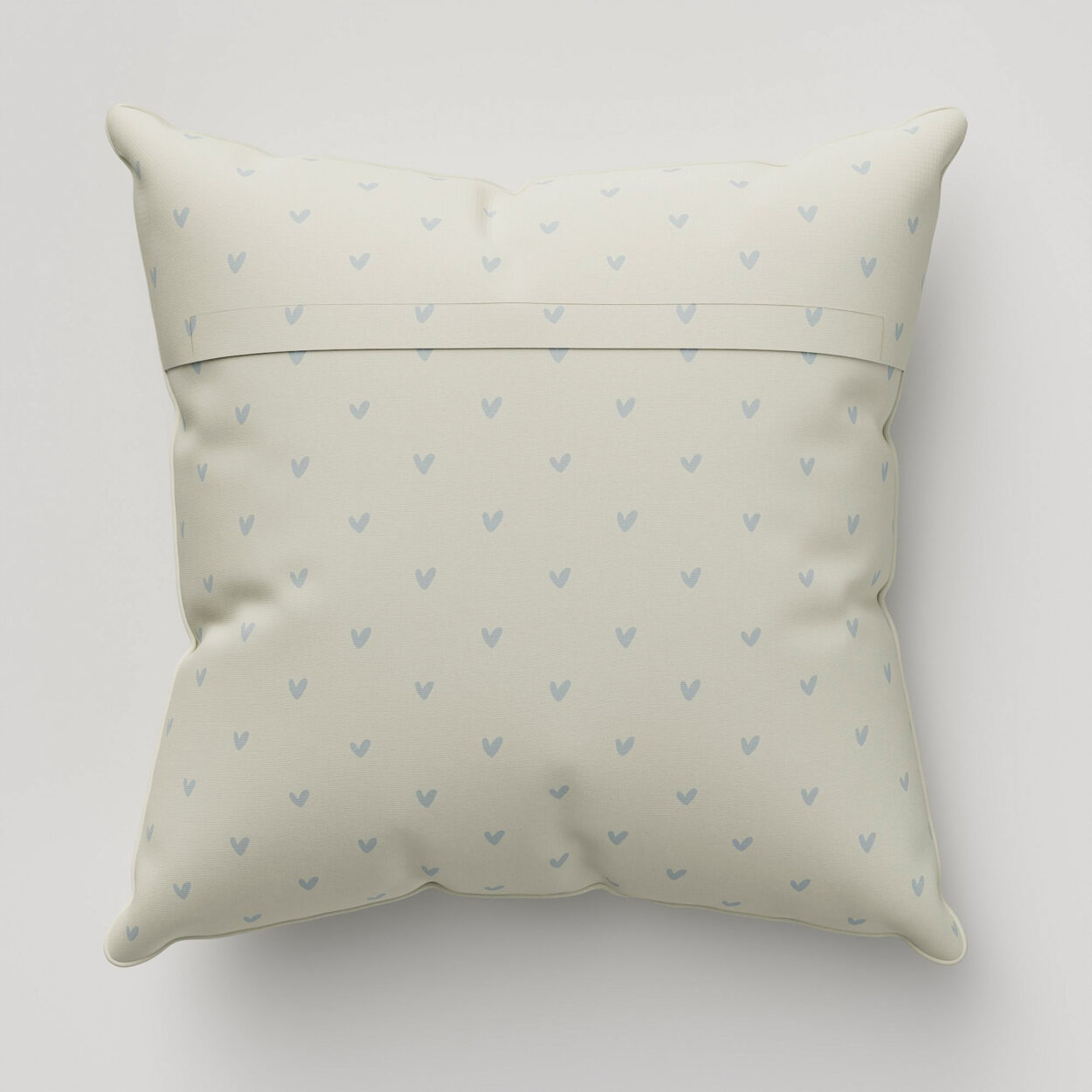 Sophie Allport Hearts Duckegg Cushion - Image 4