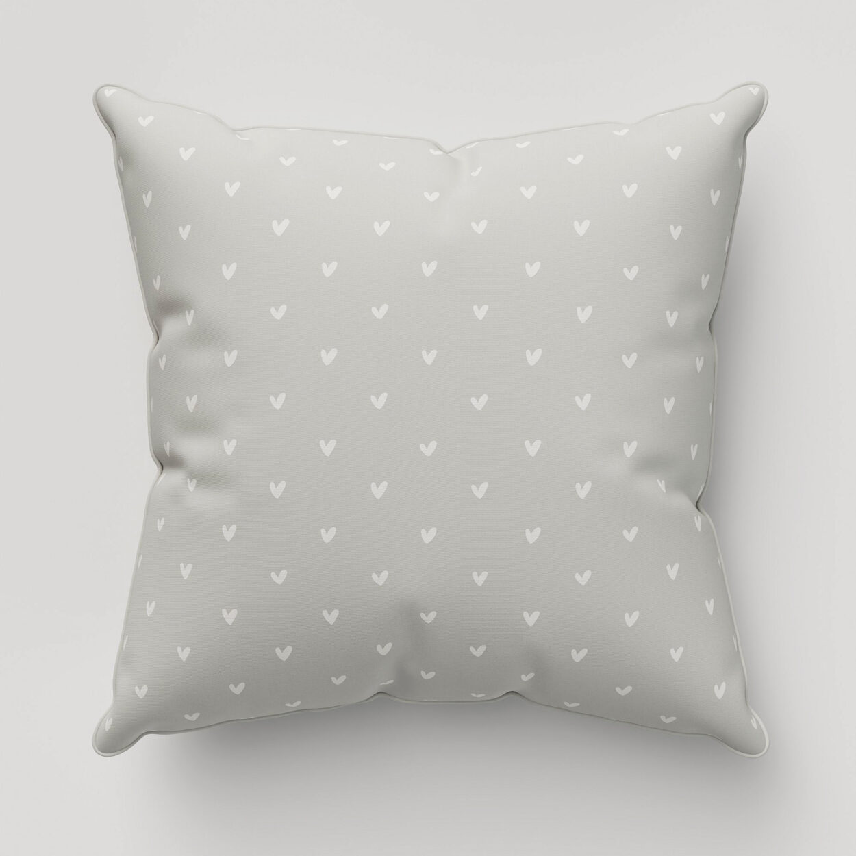 Sophie Allport Hearts Grey Cushion