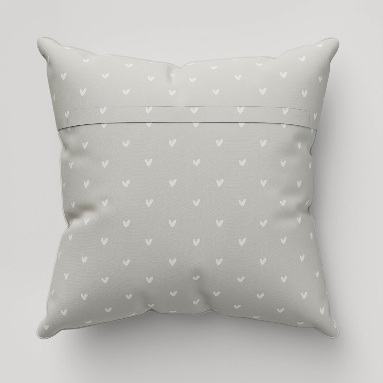Sophie Allport Hearts Grey Cushion - Image 4