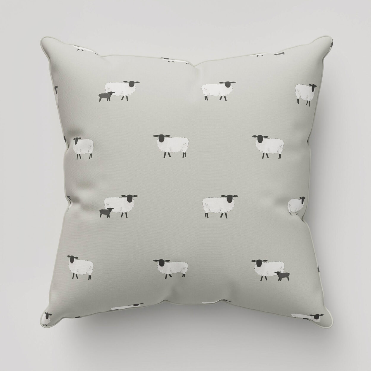 Sophie Allport Sheep Pebble Cushion