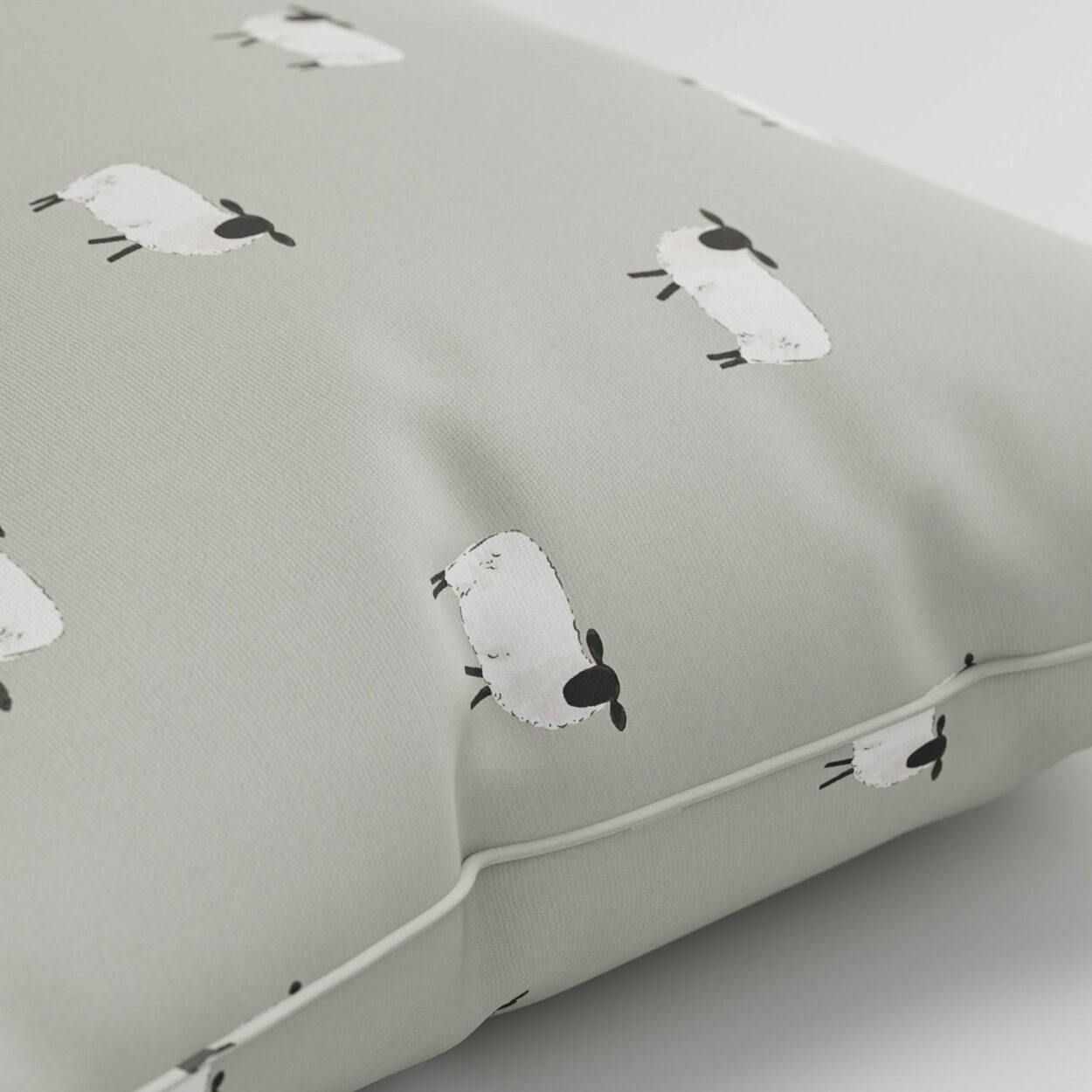 Sophie Allport Sheep Pebble Cushion - Image 2