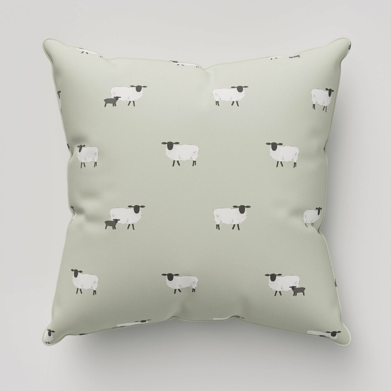 Sophie Allport Sheep Sage Cushion