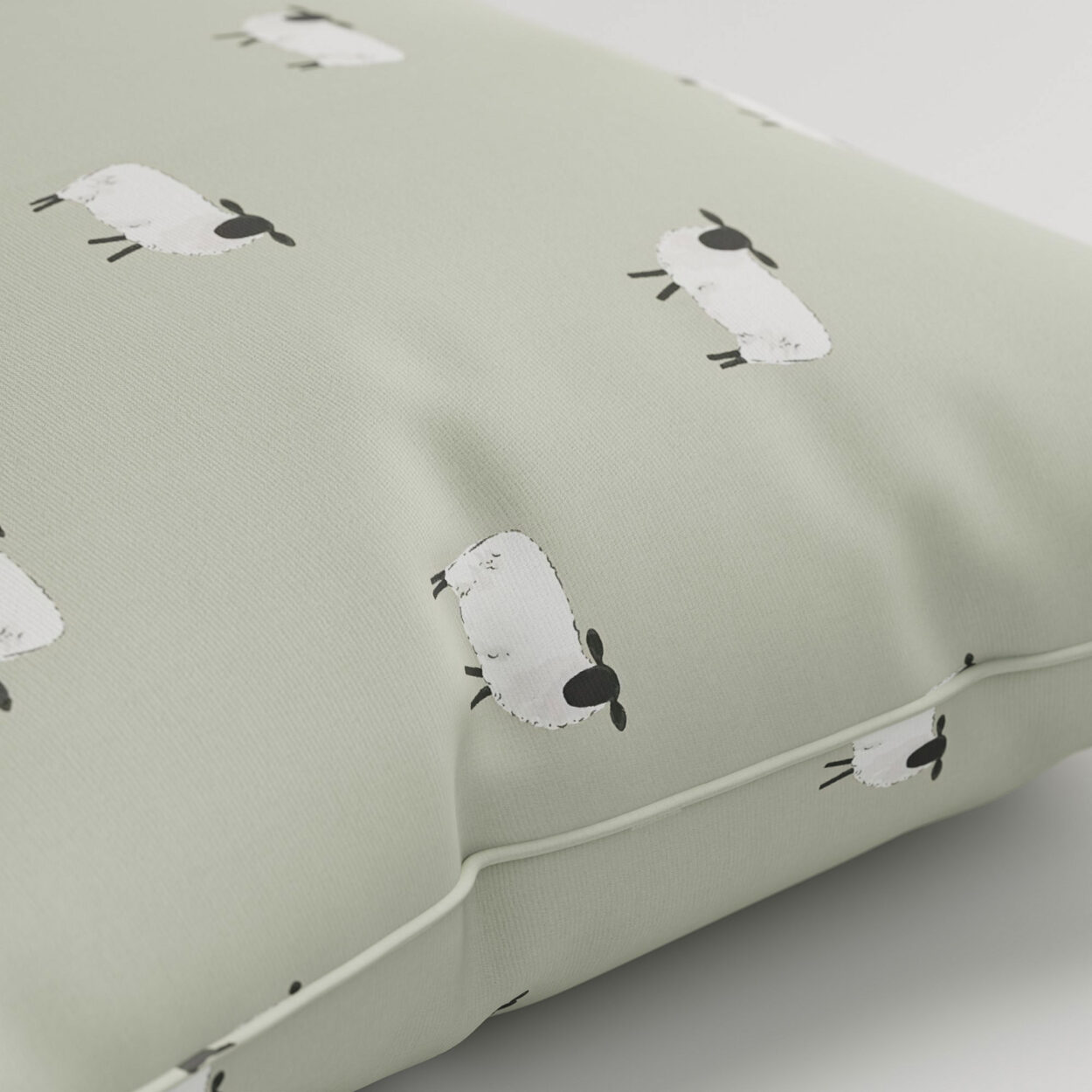 Sophie Allport Sheep Sage Cushion - Image 2