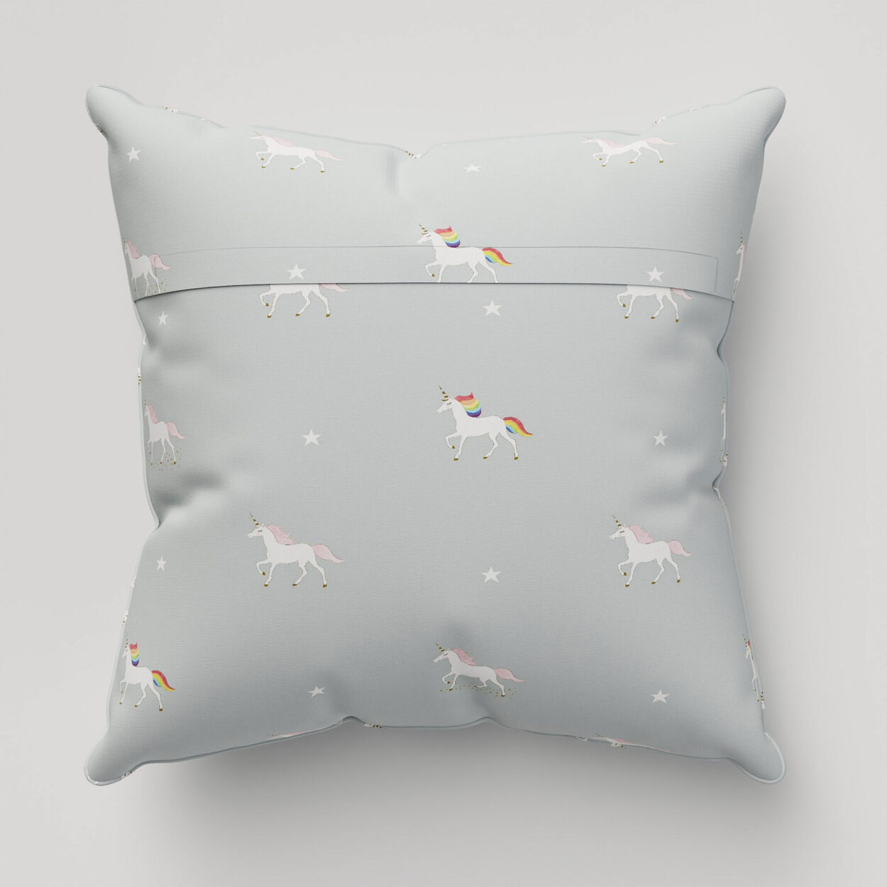 Sophie Allport Unicorn Pale Duckegg Cushion - Image 4