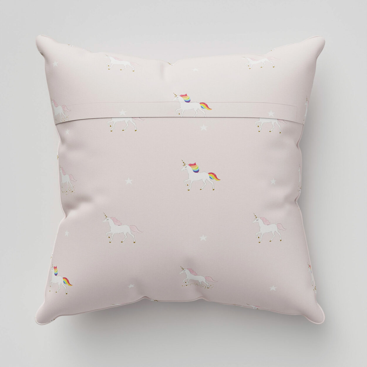 Sophie Allport Unicorn Soft Pink Cushion - Image 4