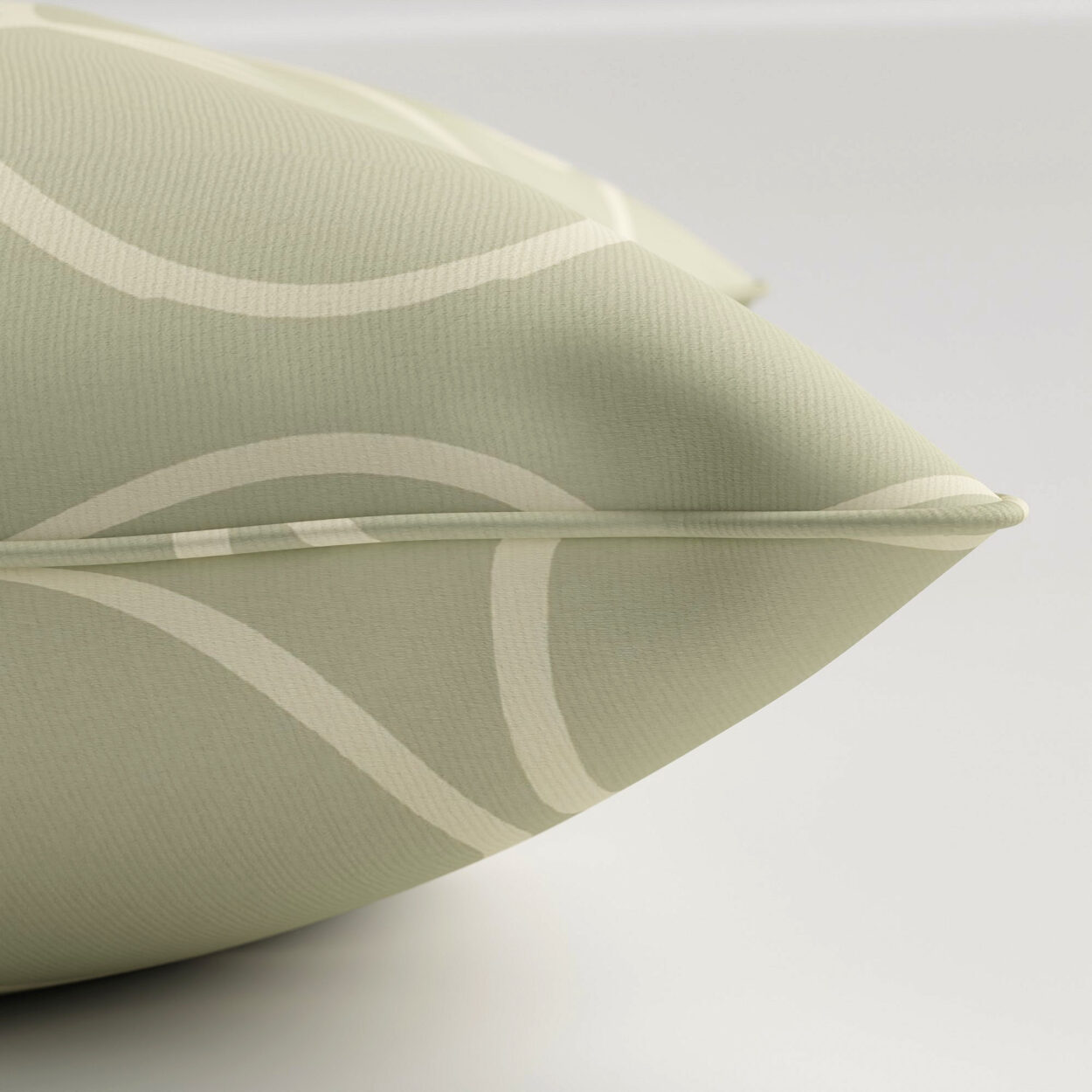 Orla Kiely Jumbo Linear Stem Pebble Cushion - Image 3