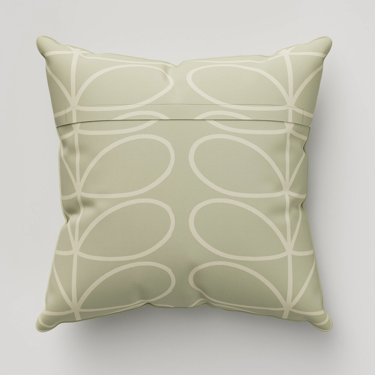 Orla Kiely Jumbo Linear Stem Pebble Cushion - Image 4