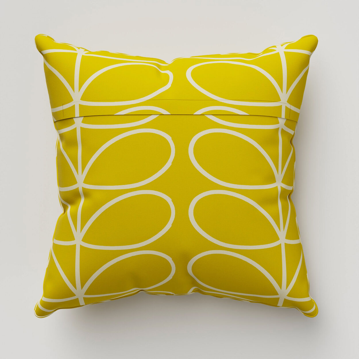 Orla Kiely Jumbo Linear Stem Sunflower Cushion - Image 4