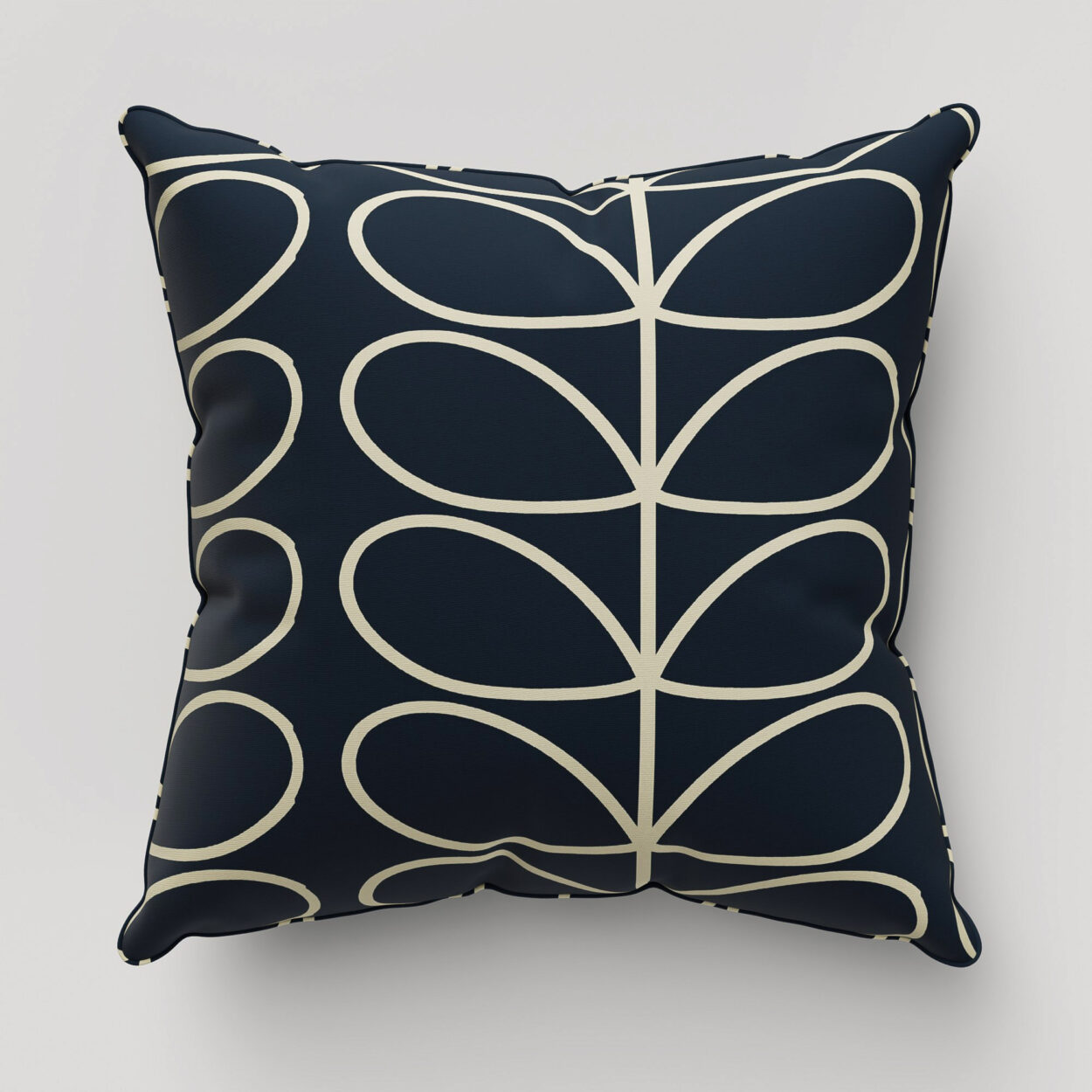 Orla Kiely Jumbo Linear Stem Whale Cushion