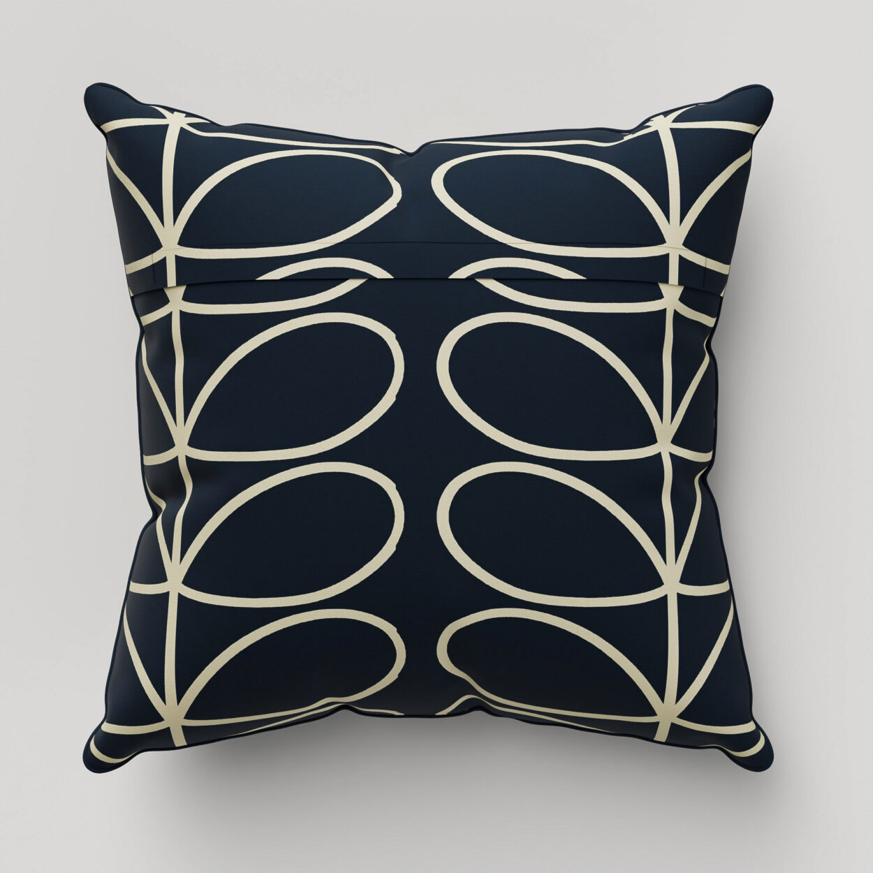 Orla Kiely Jumbo Linear Stem Whale Cushion - Image 4