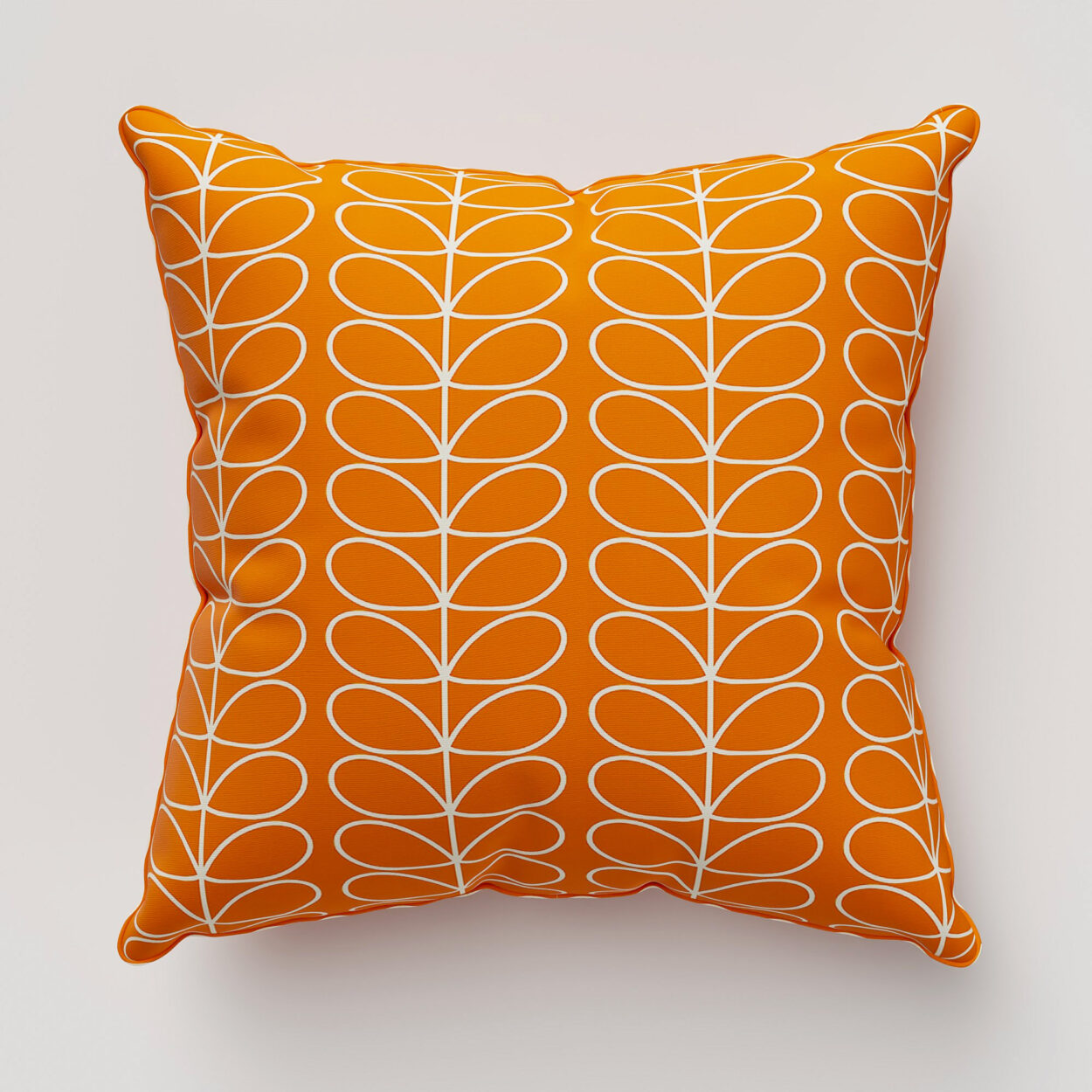 Orla Kiely Linear Stem Persimmon Cushion
