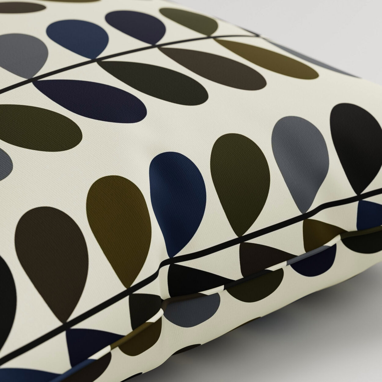 Orla Kiely Multi Stem Moss Cushion - Image 2