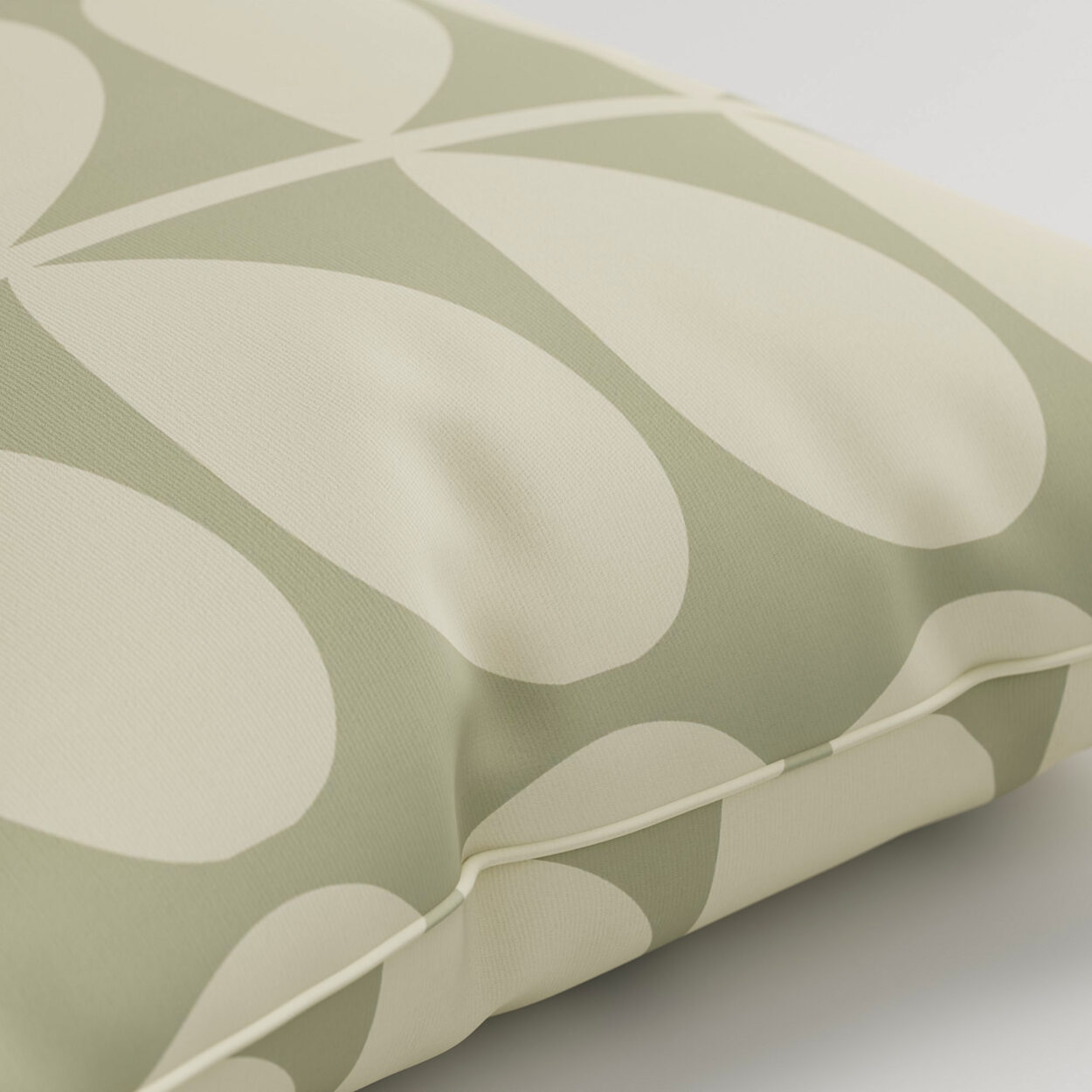 Orla Kiely Jumbo Solid Stem Pebble Cushion - Image 2