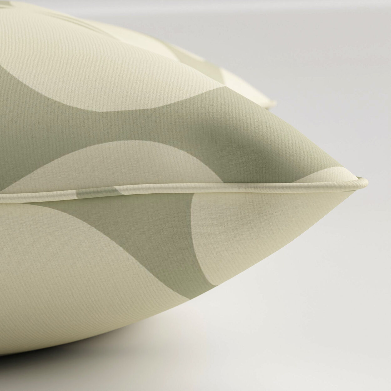 Orla Kiely Jumbo Solid Stem Pebble Cushion - Image 3