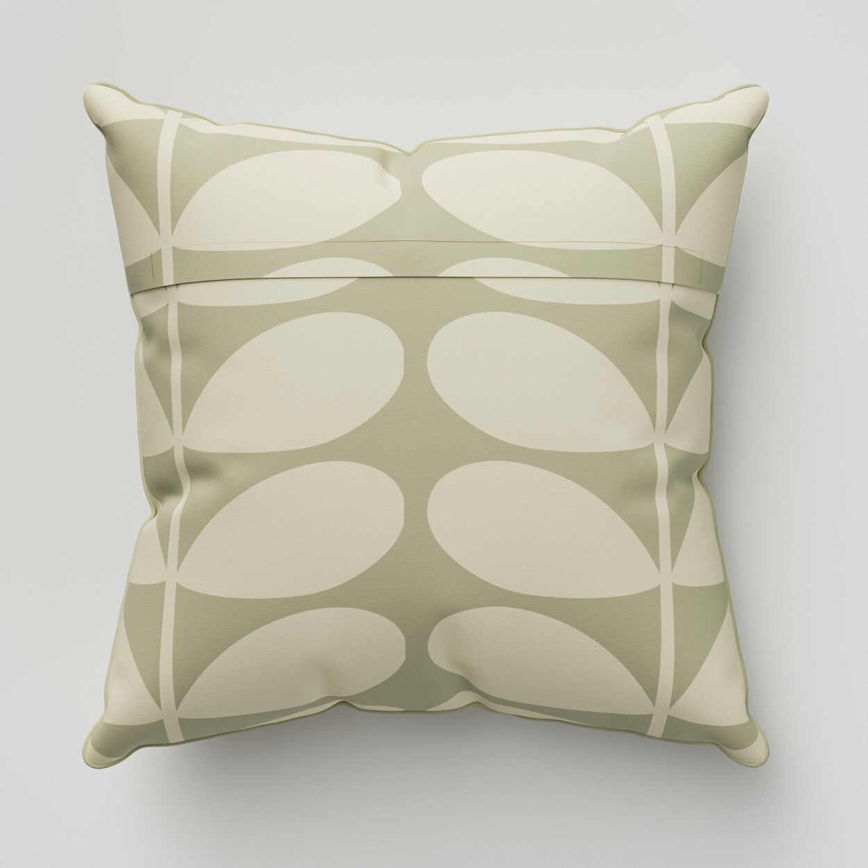 Orla Kiely Jumbo Solid Stem Pebble Cushion - Image 4