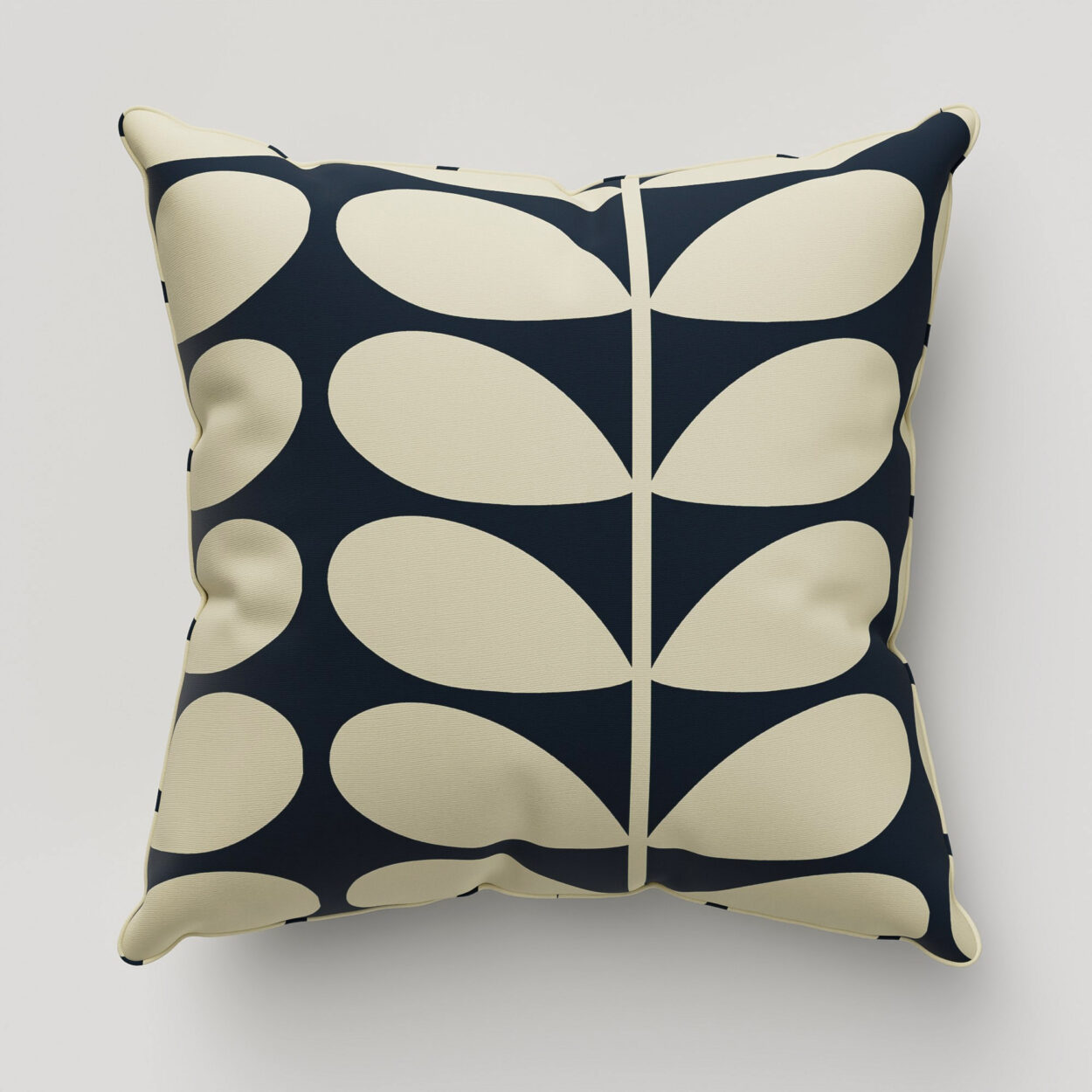 Orla Kiely Jumbo Solid Stem Whale Cushion