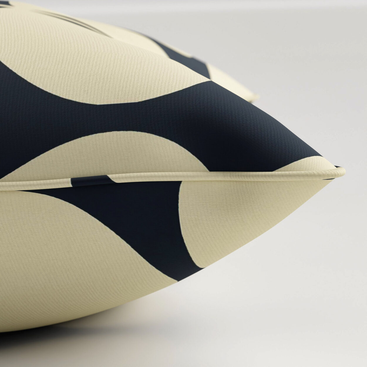 Orla Kiely Jumbo Solid Stem Whale Cushion - Image 3