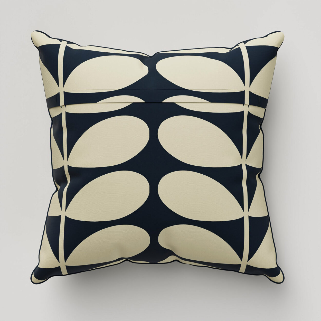 Orla Kiely Jumbo Solid Stem Whale Cushion - Image 4