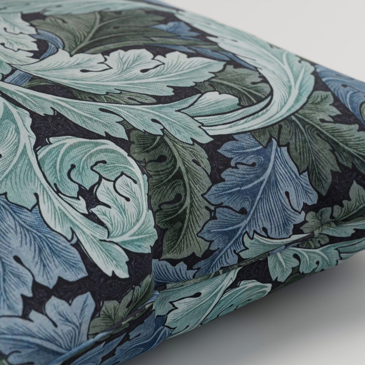 William Morris At Home Acanthus Indigo Cushion - Image 2