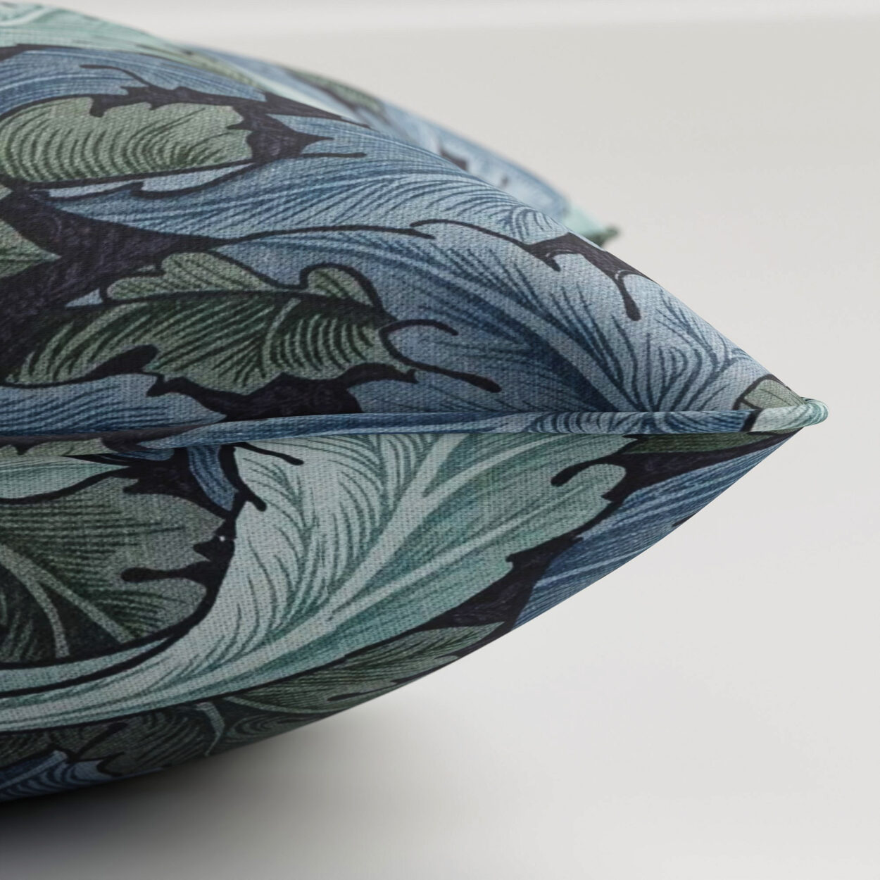William Morris At Home Acanthus Indigo Cushion - Image 3
