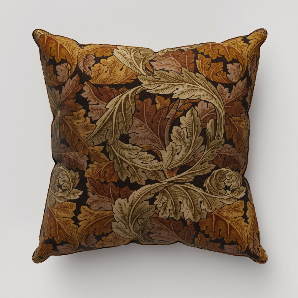 William Morris At Home Acanthus Velvet Acorn Cushion