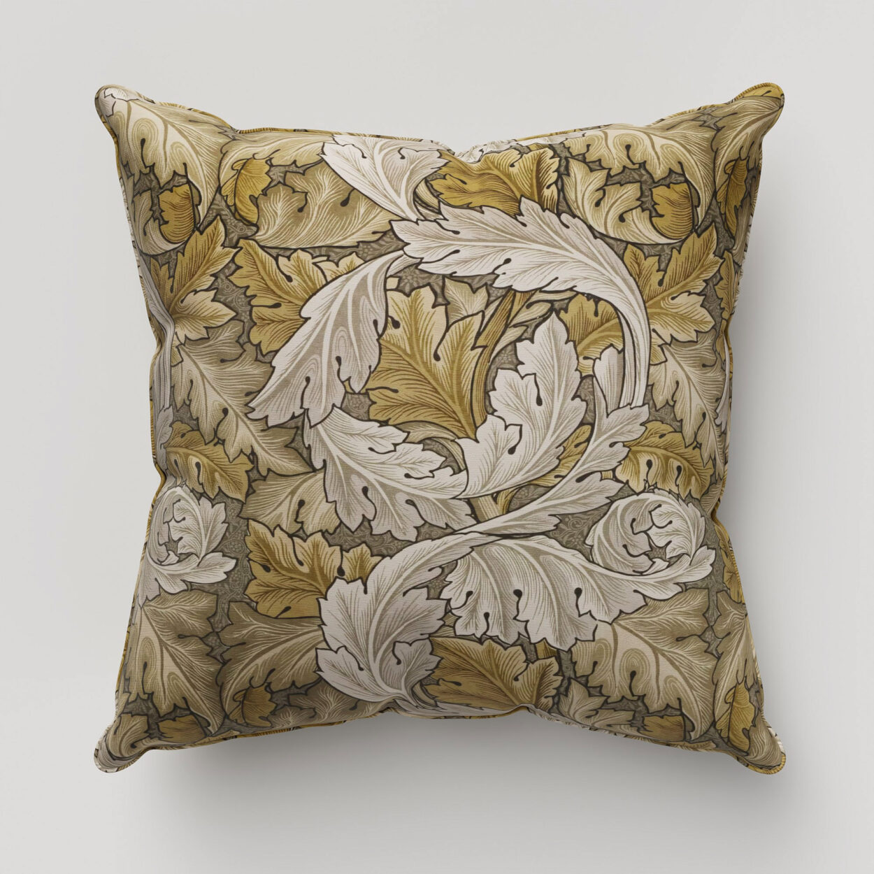 William Morris At Home Acanthus Velvet Flint Cushion