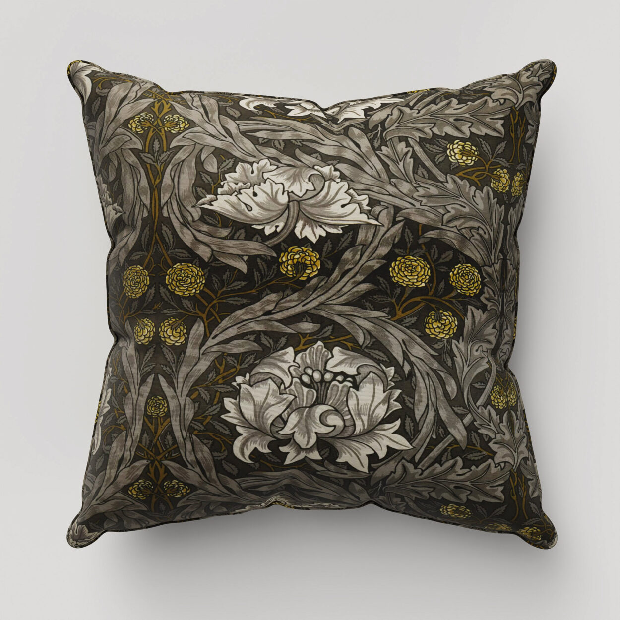 William Morris At Home African Marigold Velvet Iron Cushion