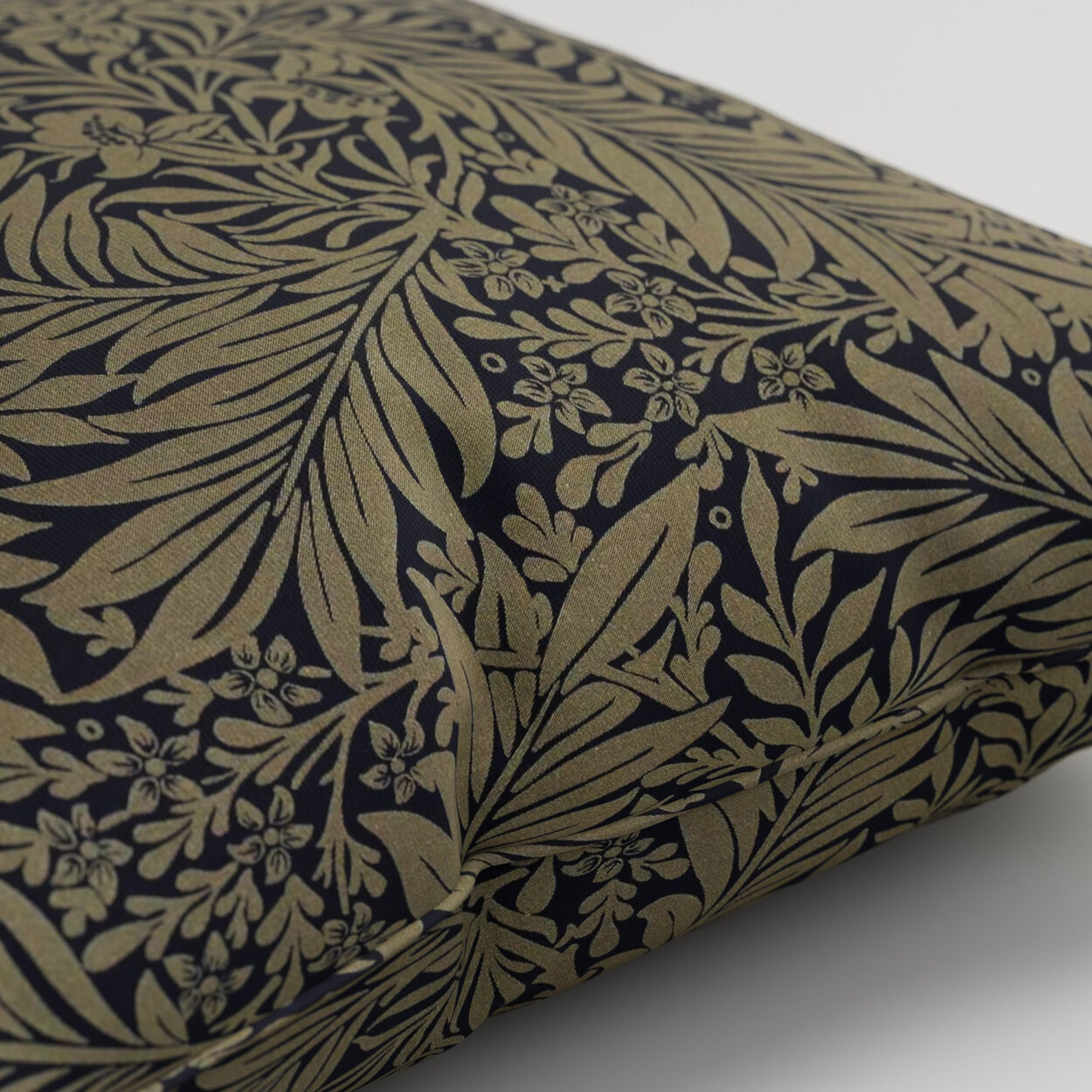 William Morris At Home Larkspur Woven Indigo Cushion - Image 2
