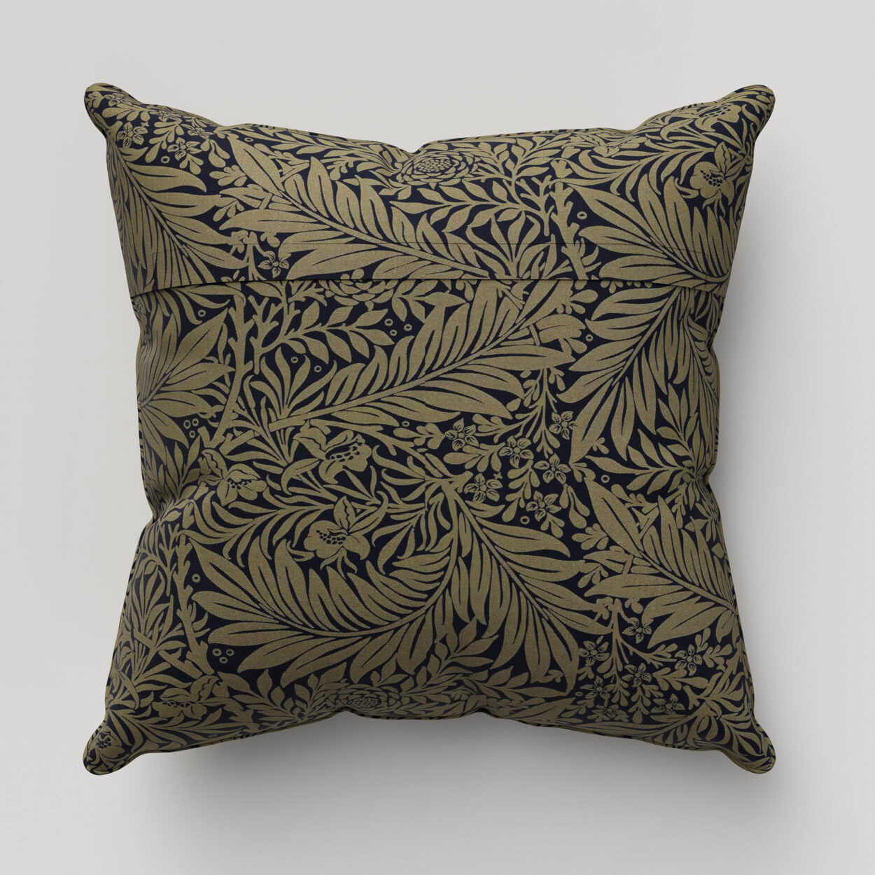 William Morris At Home Larkspur Woven Indigo Cushion - Image 4