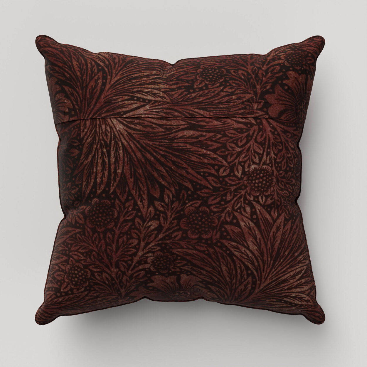 William Morris At Home Marigold Velvet Berry Cushion - Image 4