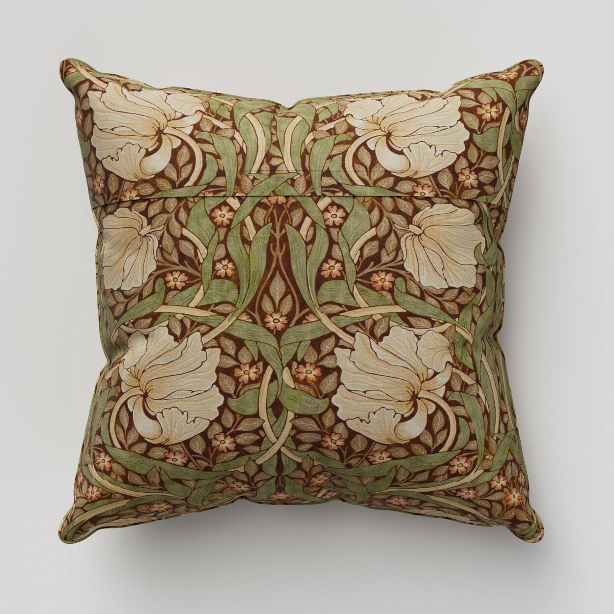 William Morris At Home Pimpernel Brick Cushion - Image 4