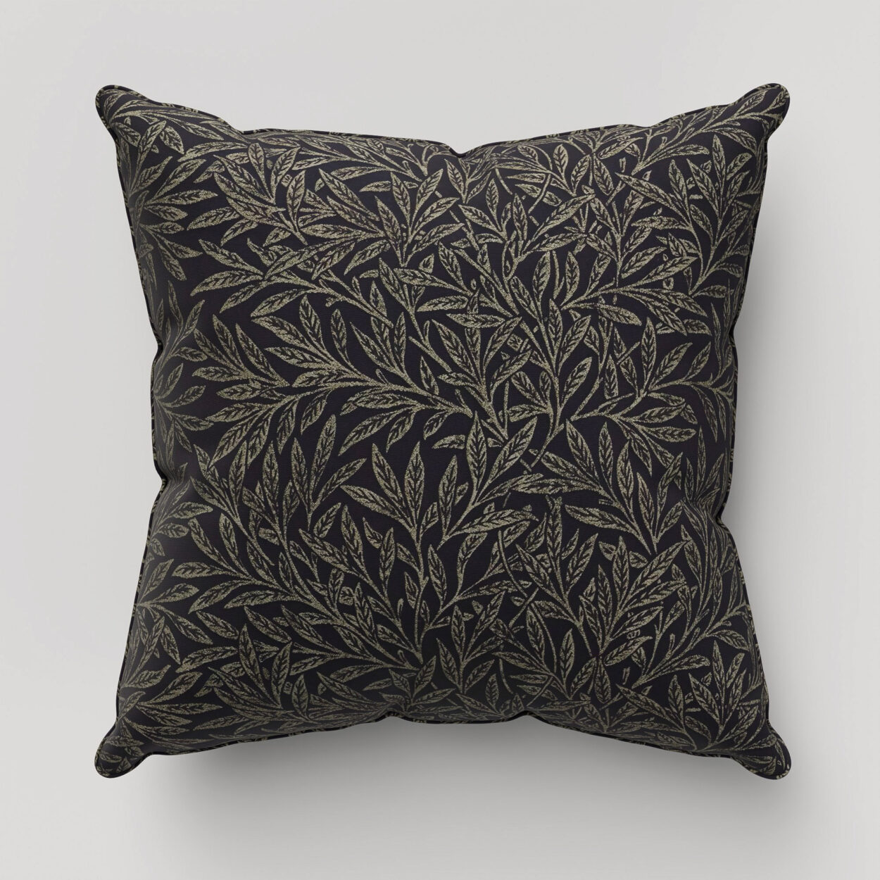 William Morris At Home Willow Woven Indigo Cushion
