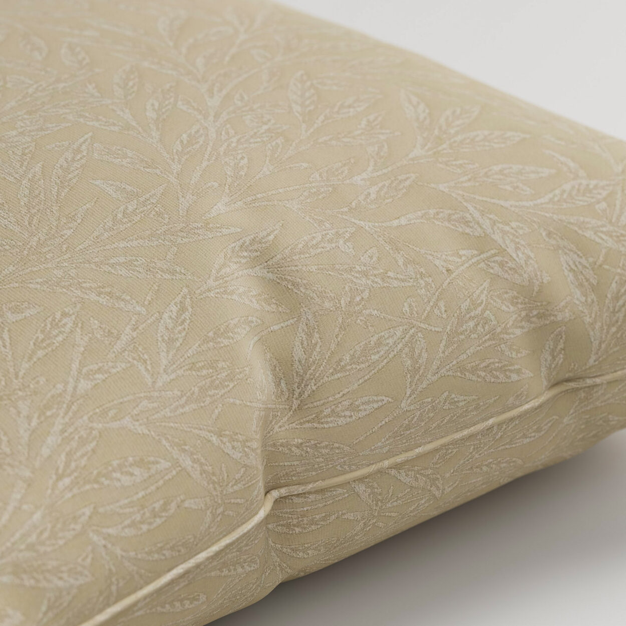 William Morris At Home Willow Woven Jute Cushion - Image 2