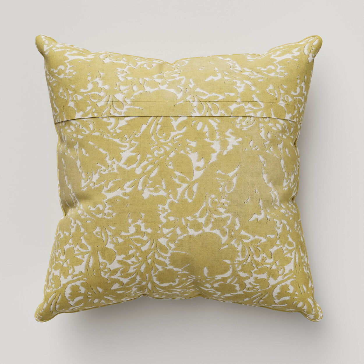 William Morris At Home Compton Silhouette Velvet Barley Cushion - Image 4