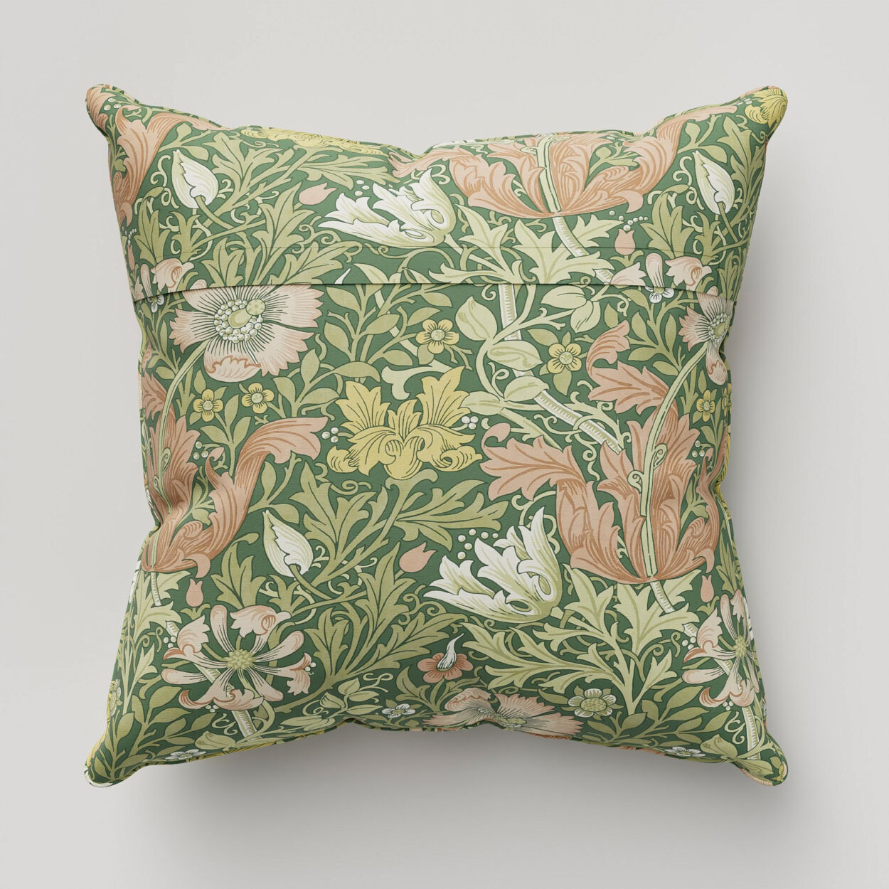 William Morris At Home Compton Velvet Apple Cushion - Image 4