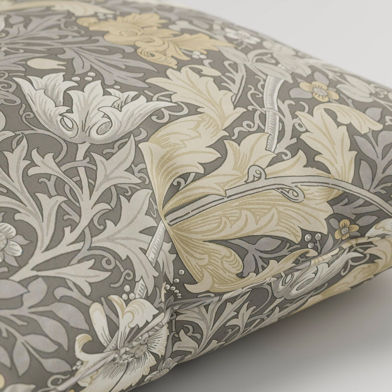 William Morris At Home Compton Velvet Cobble Cushion - Image 2
