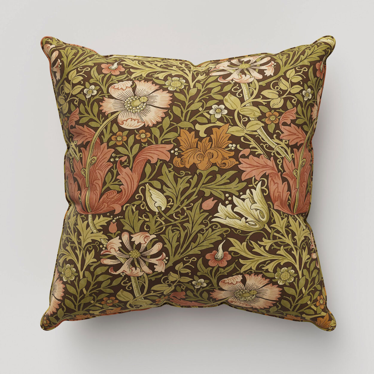 William Morris At Home Compton Velvet Brick Cushion