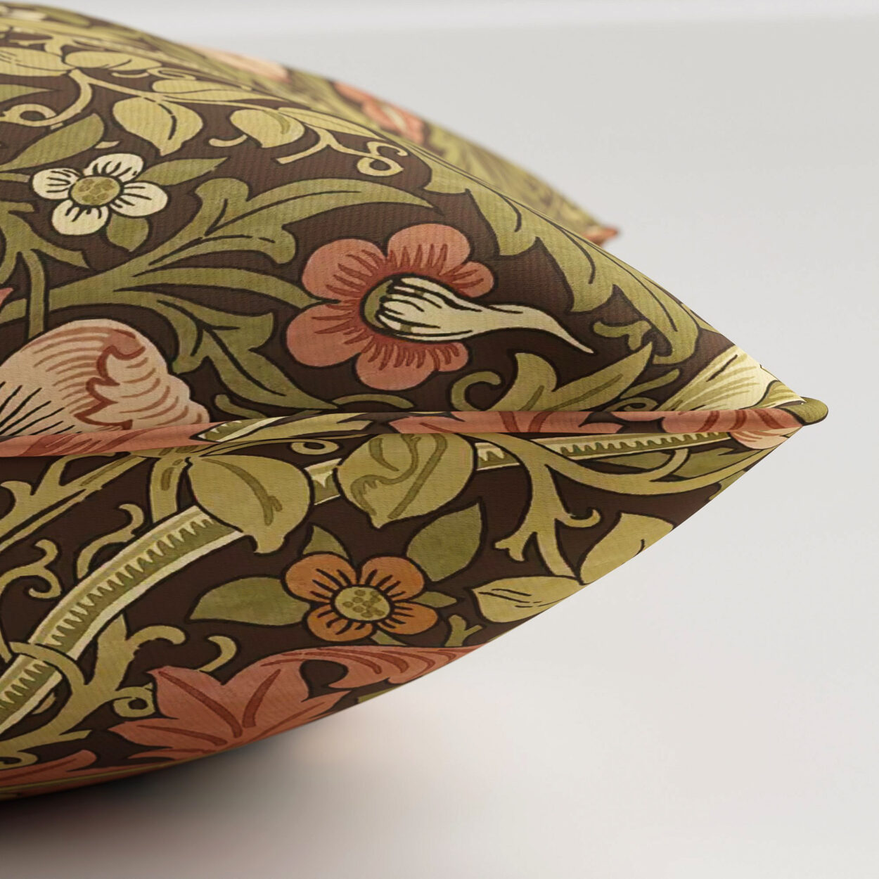 William Morris At Home Compton Velvet Brick Cushion - Image 3