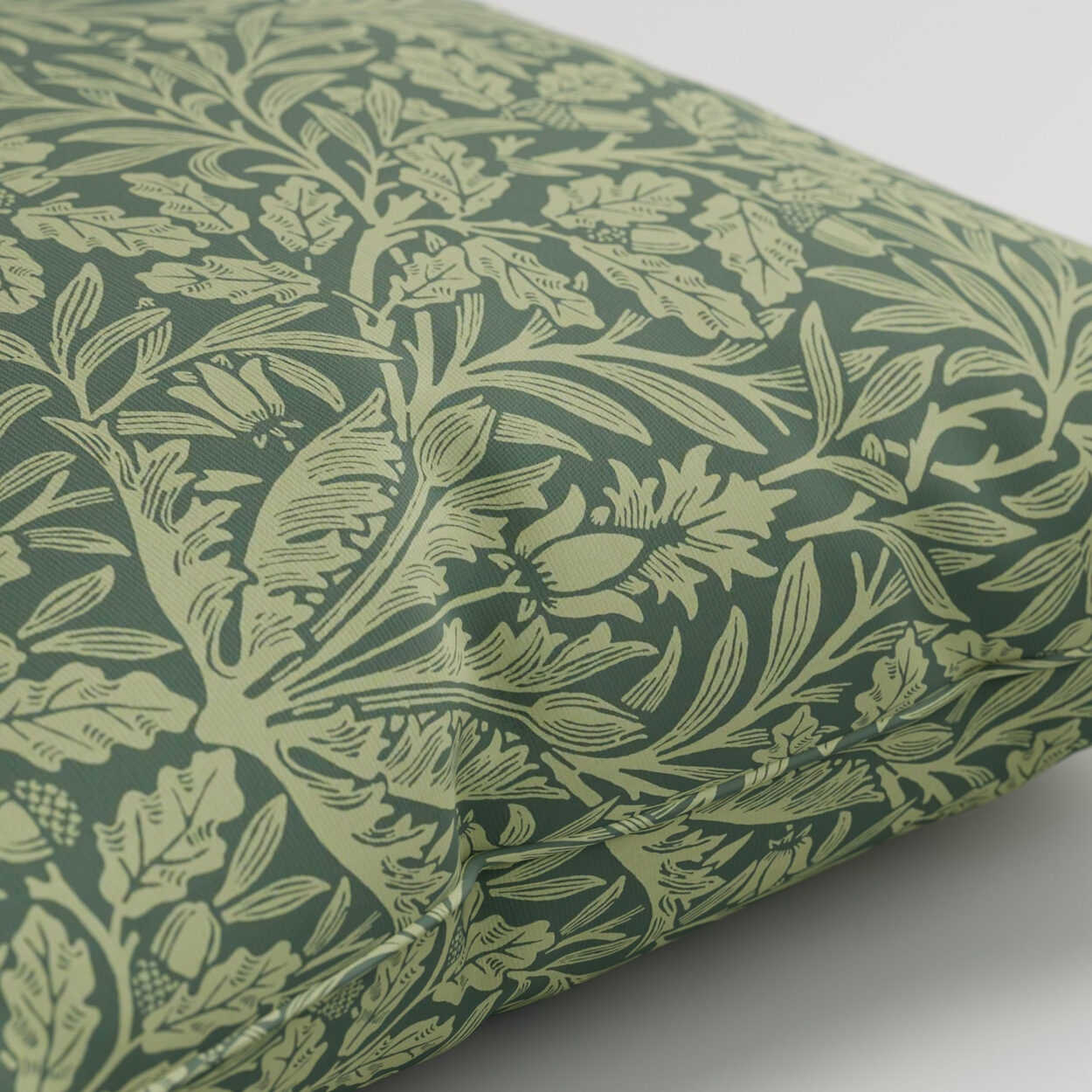 William Morris At Home Acorn Eucalyptus Cushion - Image 2
