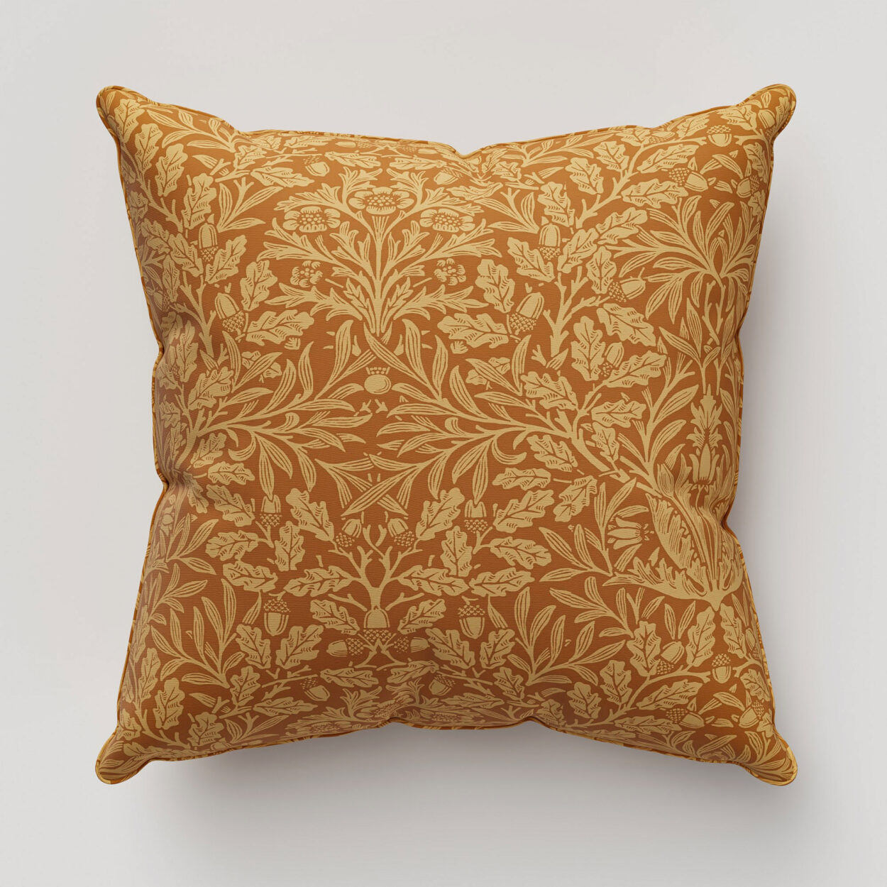 William Morris At Home Acorn Russet Cushion