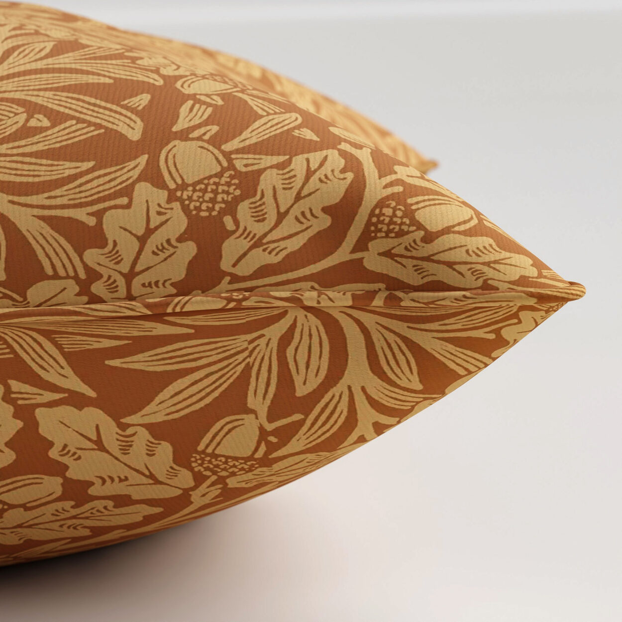 William Morris At Home Acorn Russet Cushion - Image 3