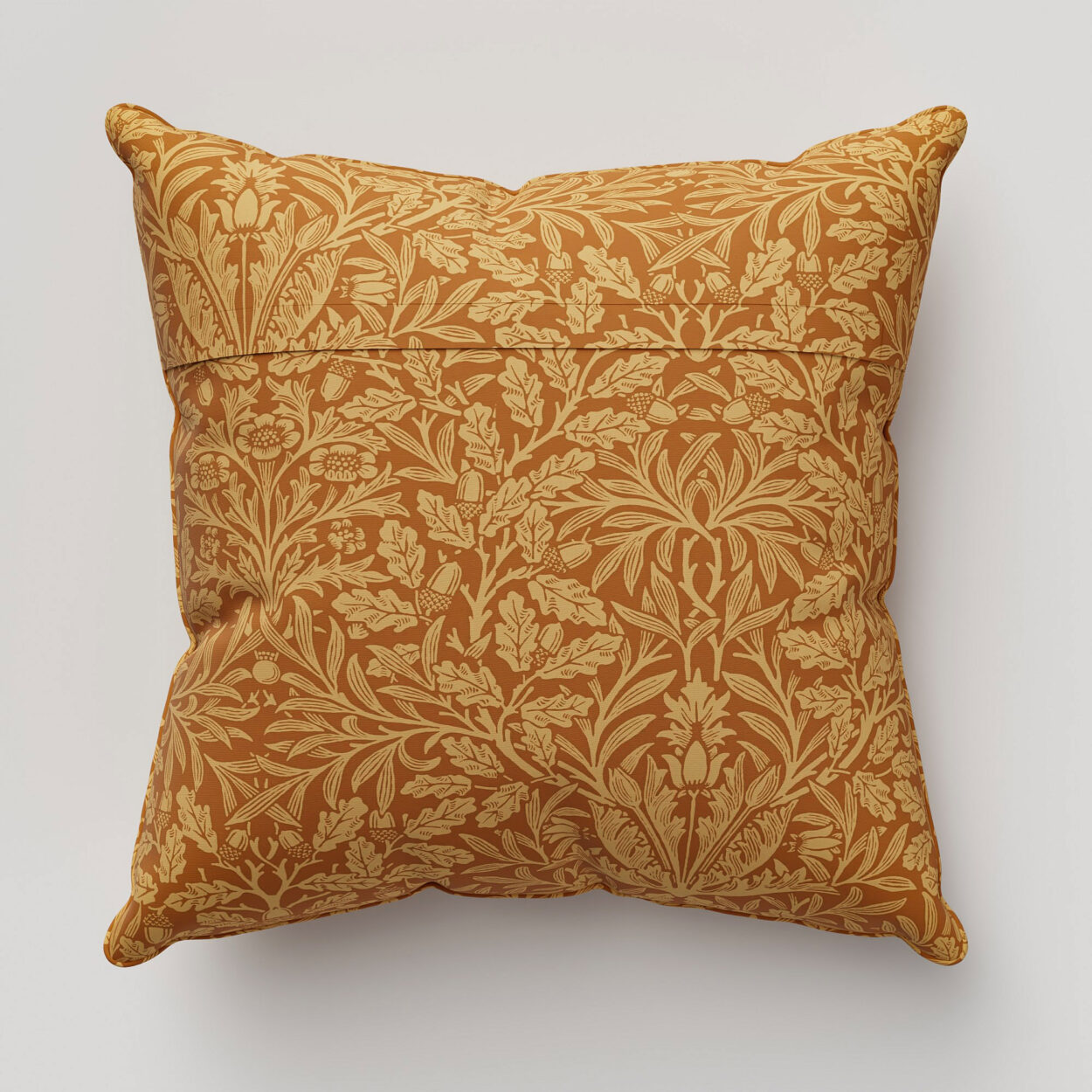 William Morris At Home Acorn Russet Cushion - Image 4