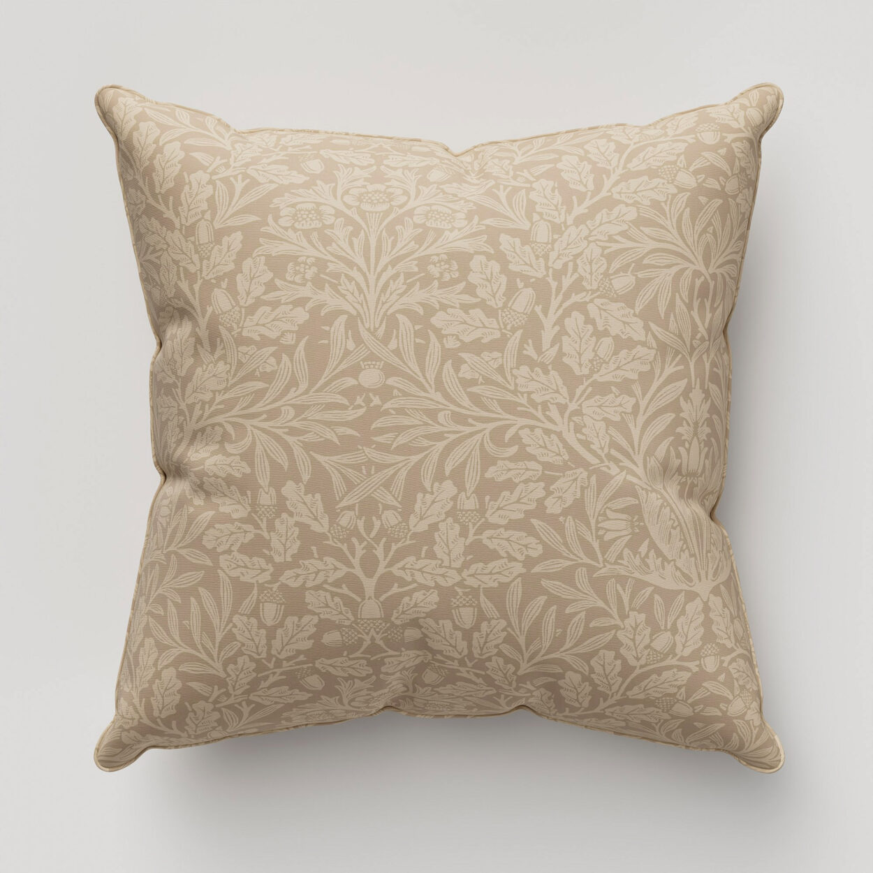 William Morris At Home Acorn Velvet Clay Cushion