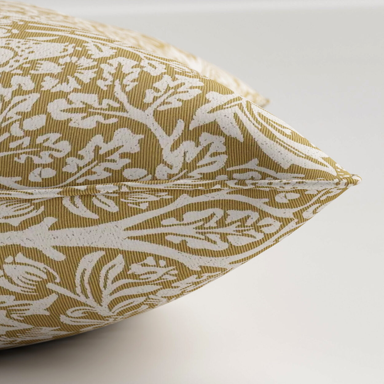 William Morris At Home Brother Rabbit Woven Honey Cushion - Image 3
