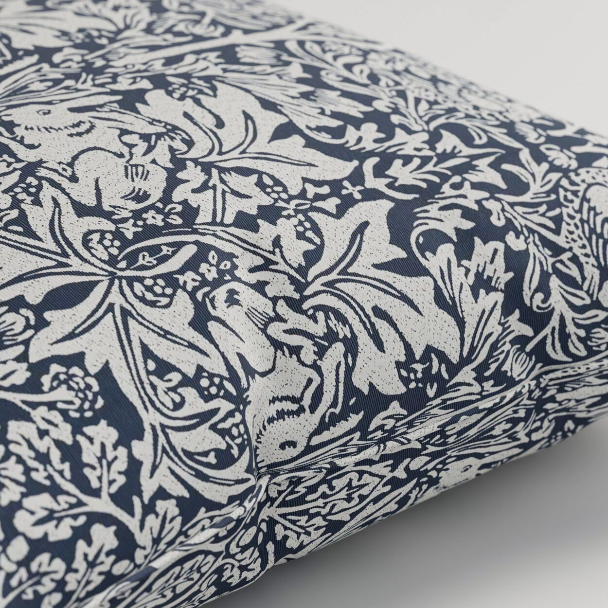 William Morris At Home Brother Rabbit Woven River Cushion - Image 2