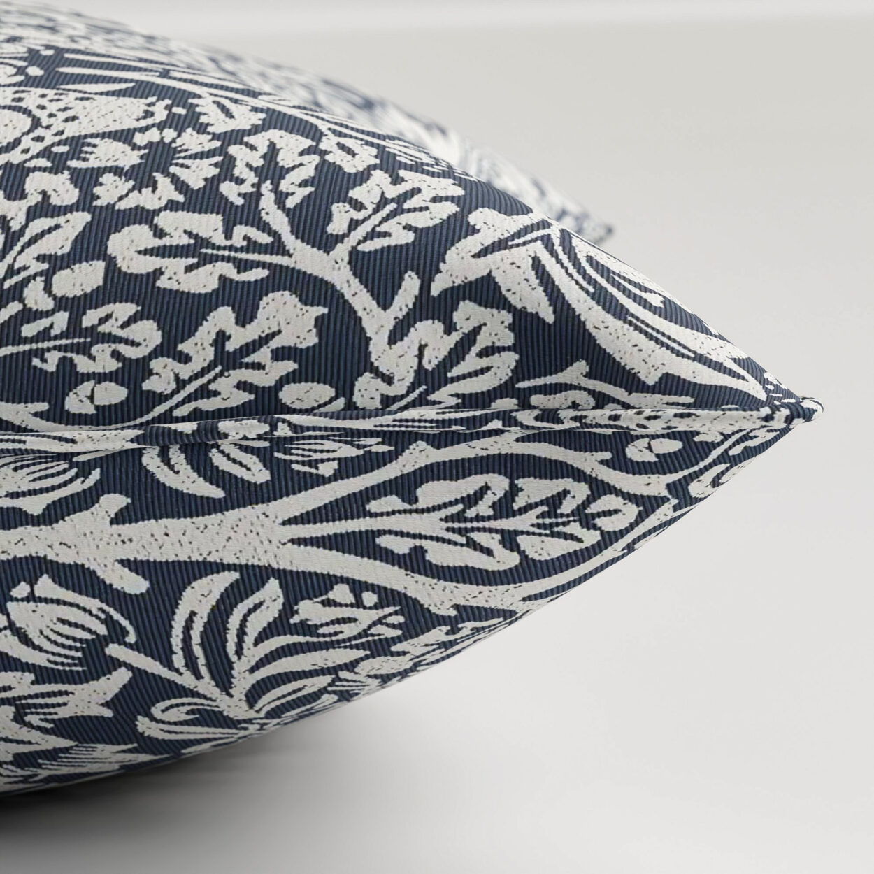 William Morris At Home Brother Rabbit Woven River Cushion - Image 3
