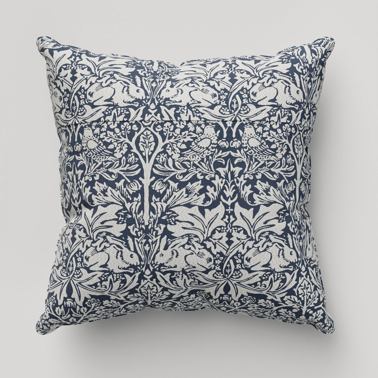 William Morris At Home Brother Rabbit Woven River Cushion - Image 4