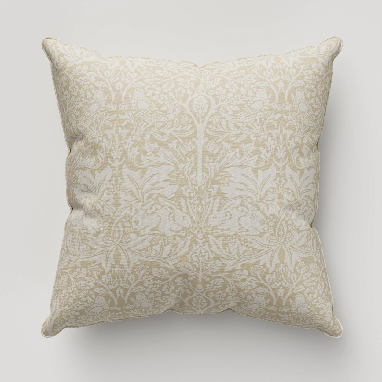 William Morris At Home Brother Rabbit Woven Oat Cushion