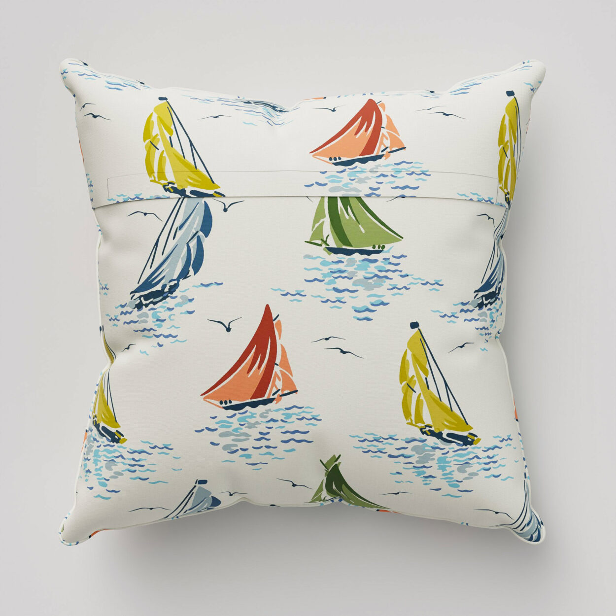 Laura Ashley A'hoy Sail Boats Multi Cushion - Image 4